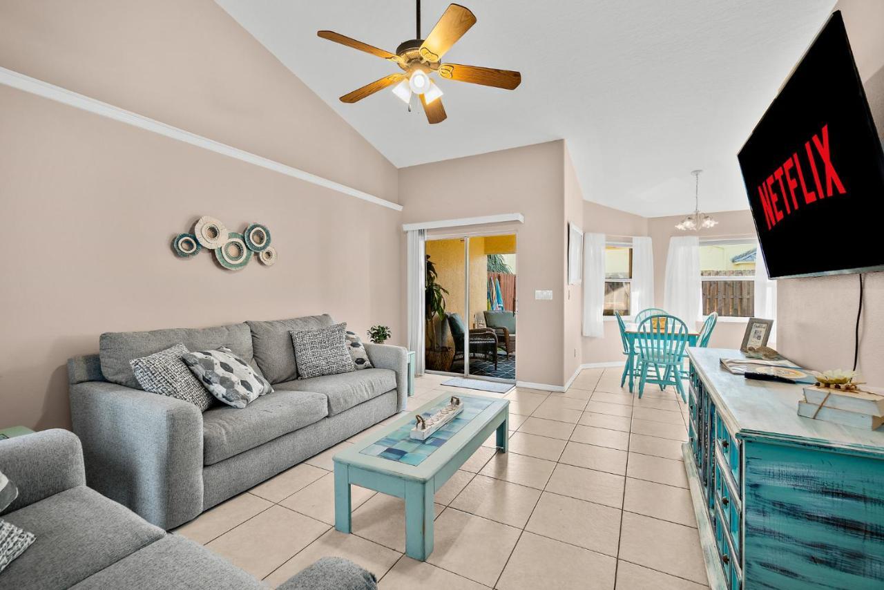 Sunset Serenity - 3Br Beach Townhome With Outdoor Patio - New Hot Tub, Steps To Ocean Fun! Melbourne Exteriör bild
